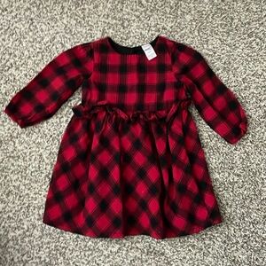 Carters 18 mo Christmas dress never worn